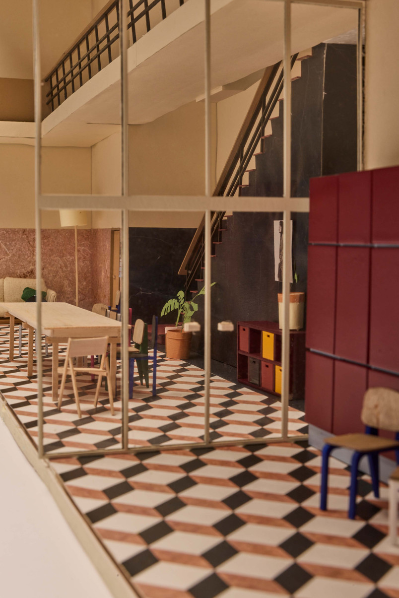 Model of shared Kitchen