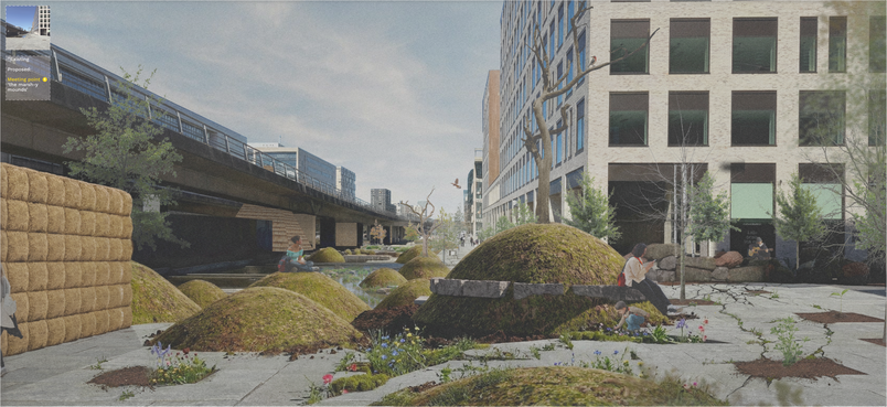 Meeting point 1: 'the marsh-y mounds'