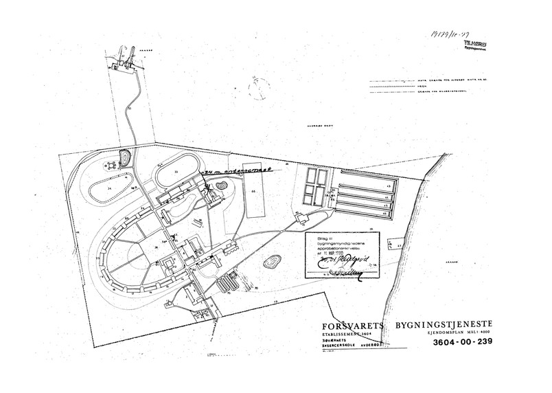 Situationsplan, 1979.