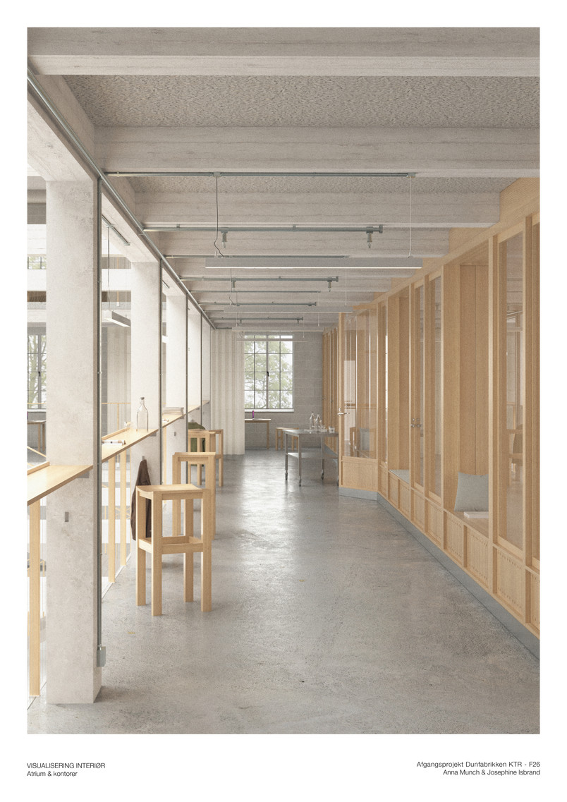 Visualisering, Atrium & kontor