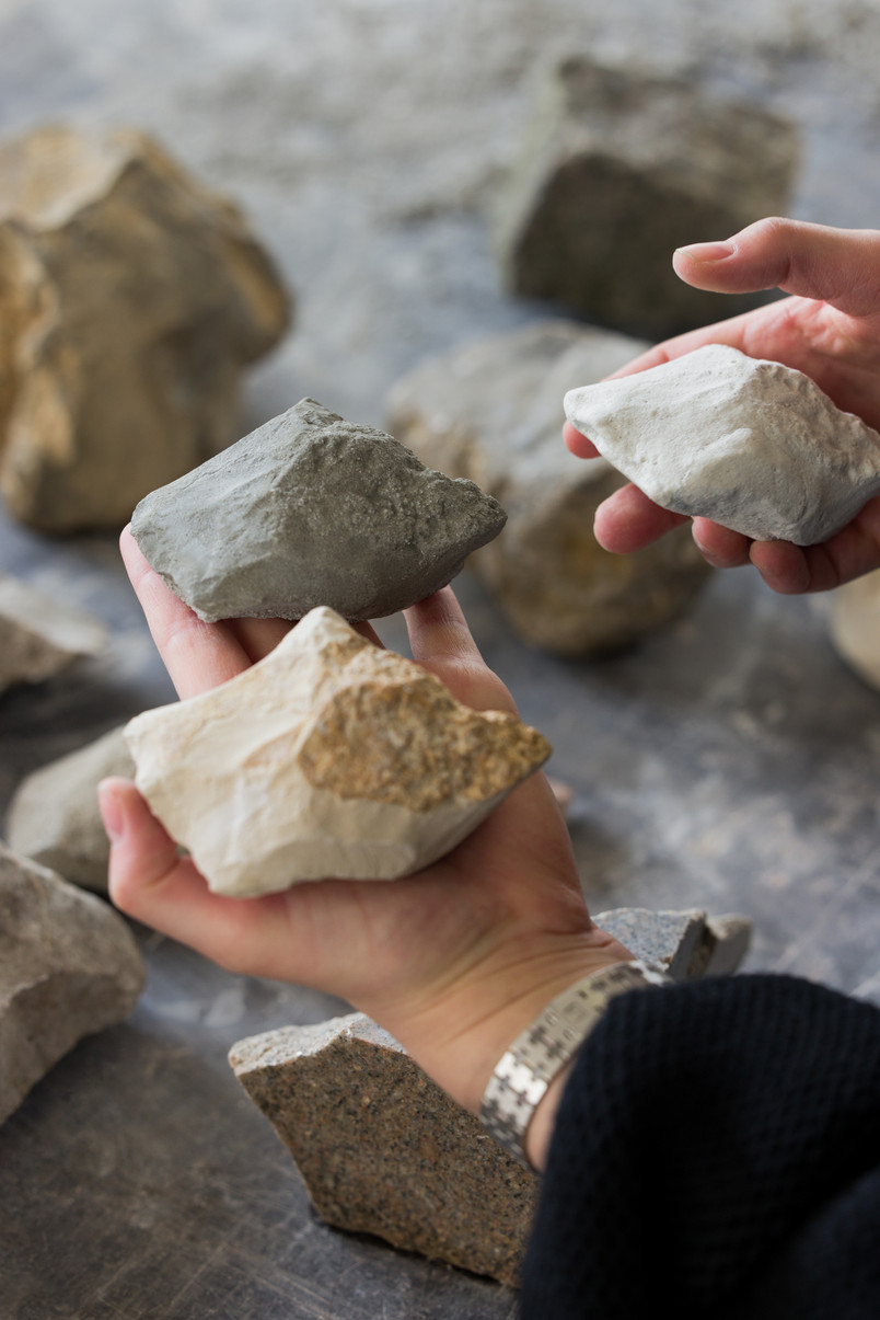 rocks related to the production of concrete Photo: I DO ART Agency