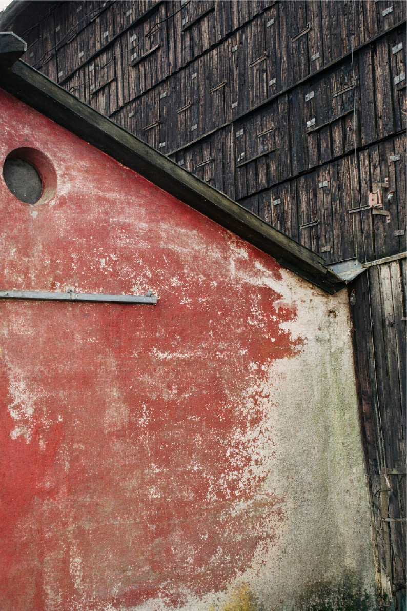 Eksisterende forhold - Tilbygning vest facade