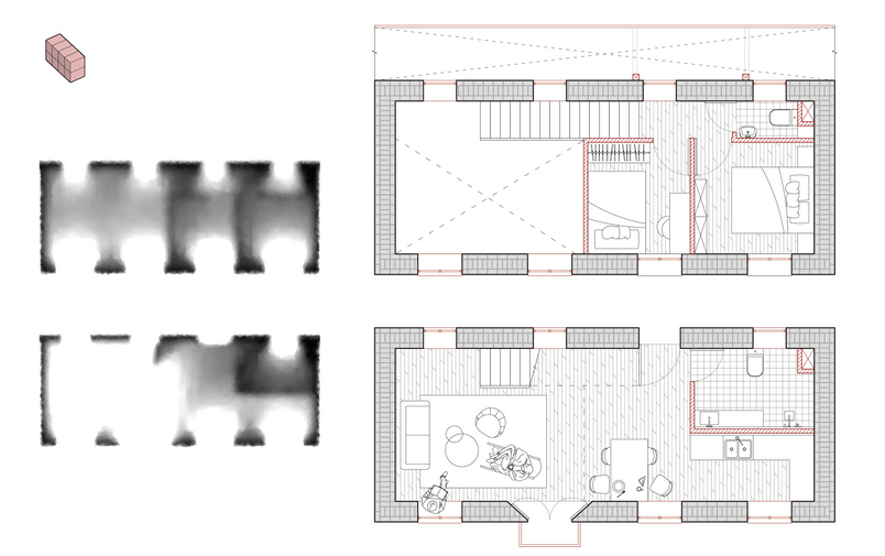 Double-Height Unit Plan