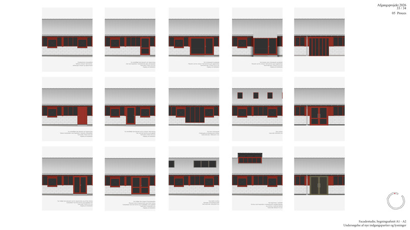 Facade studier
