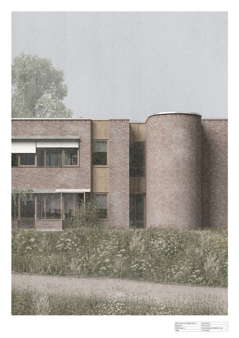 Visualisering, ydre facade