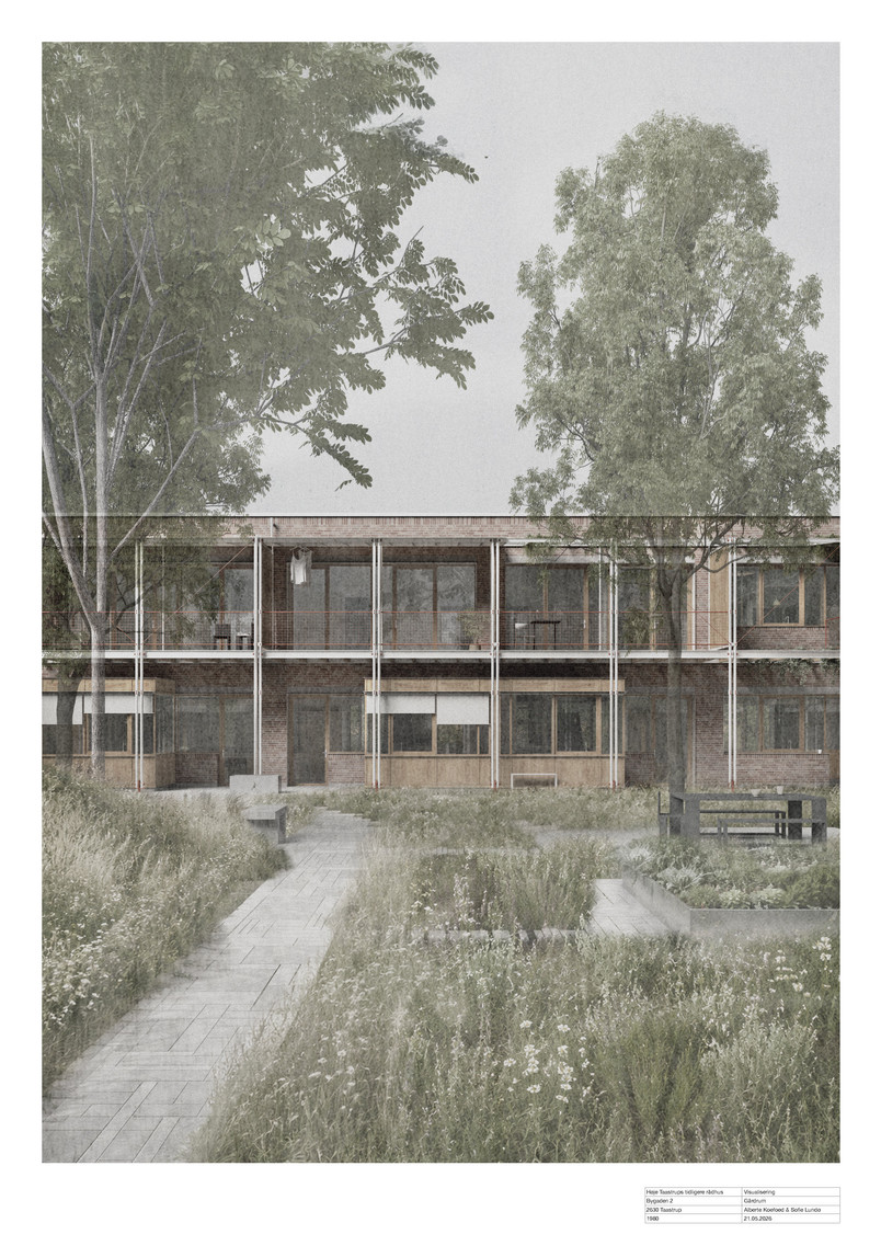 Visualisering, indre facade
