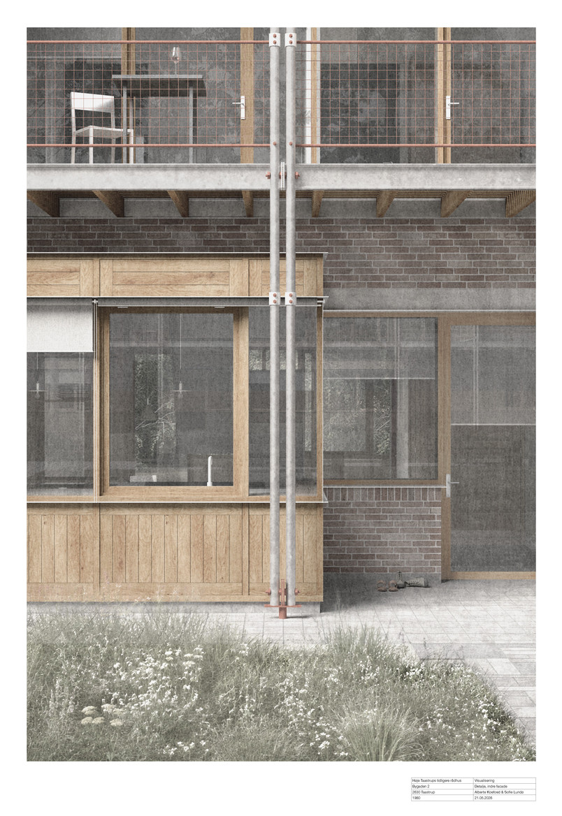 Visualisering, indre facade