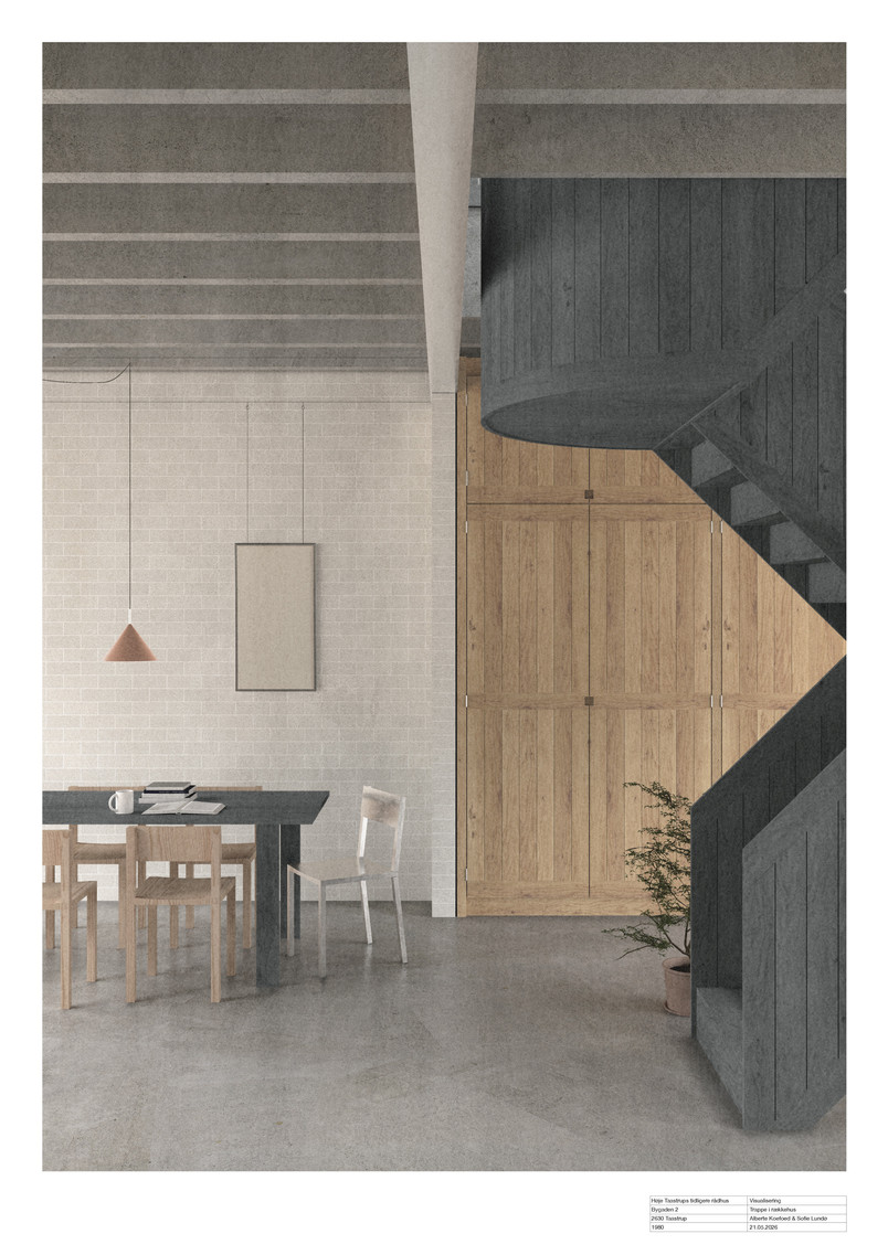 Visualisering, rækkehus