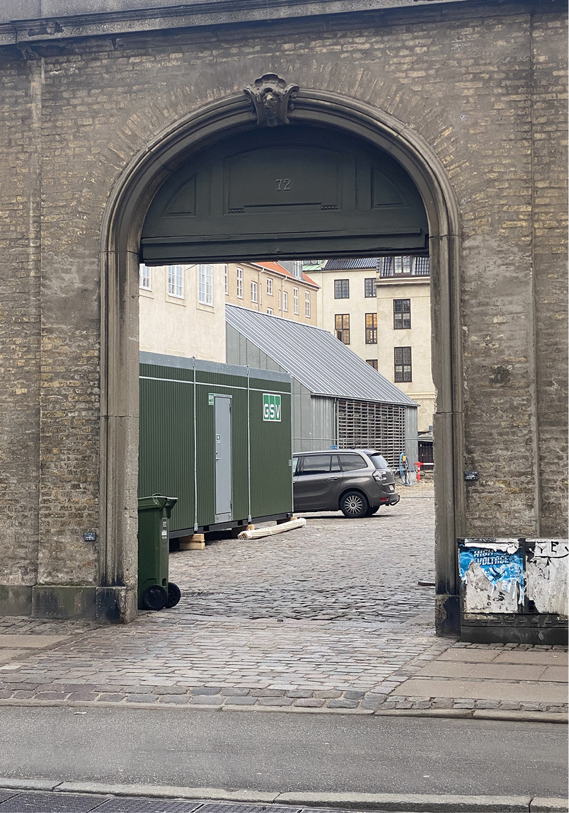 Side Entrance from Bredgade 