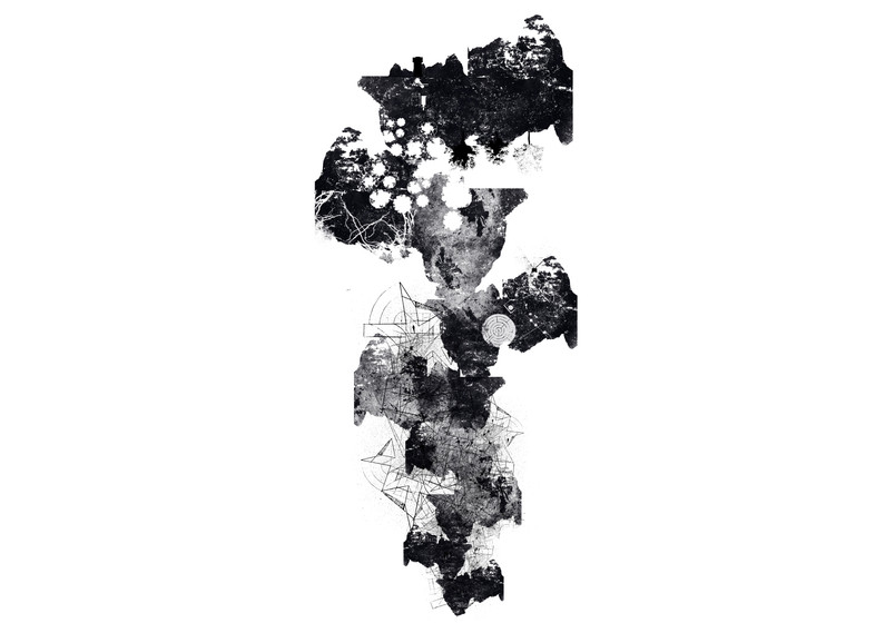 speculative map of underground conditions