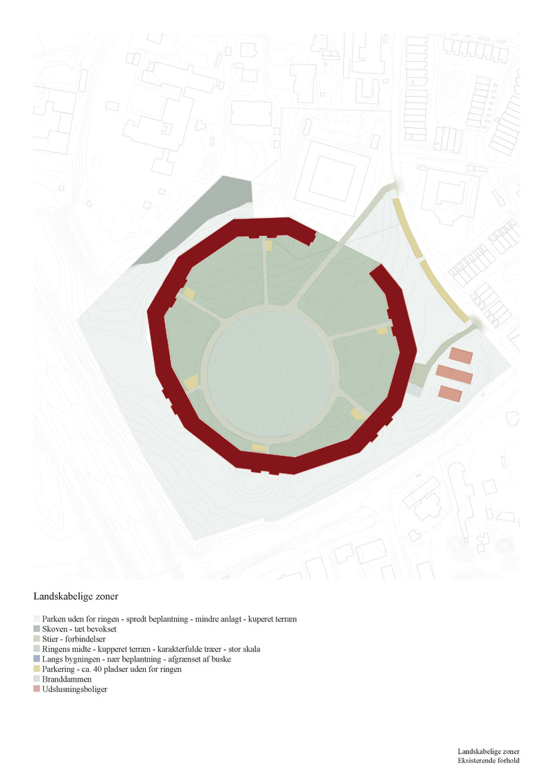 Landskabelige zoner - Eksisterende forhold