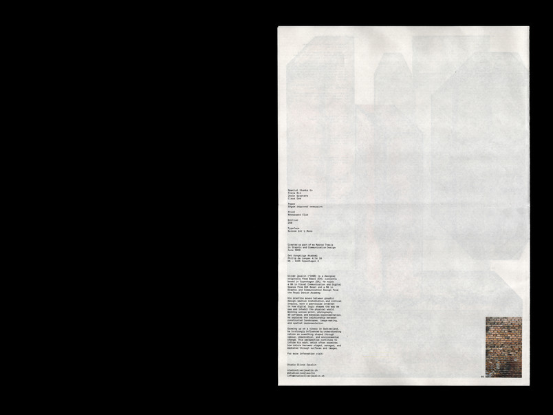 Exhibition leaflet