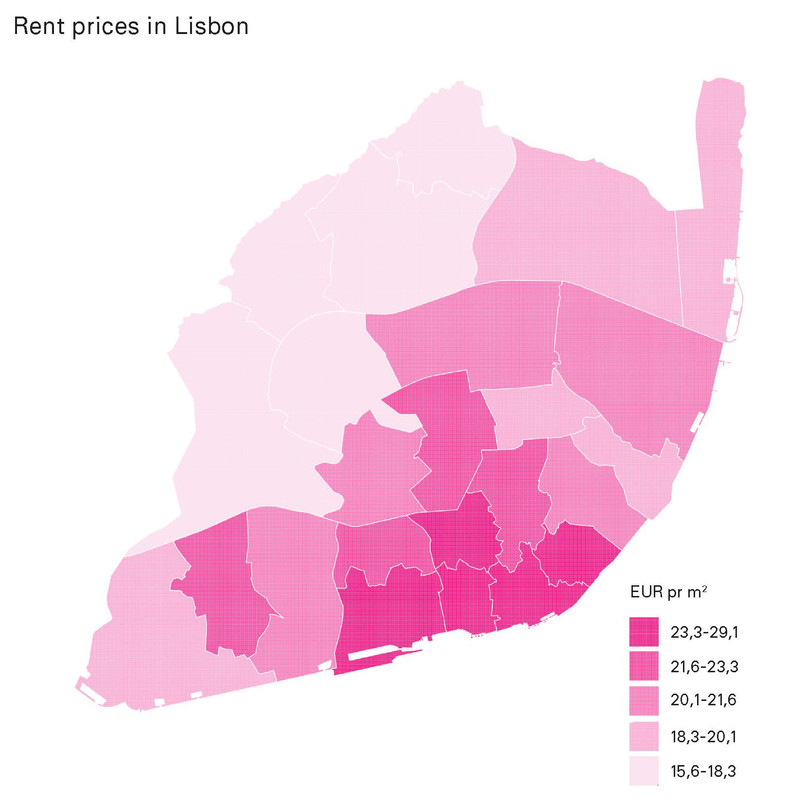 Map of rent 