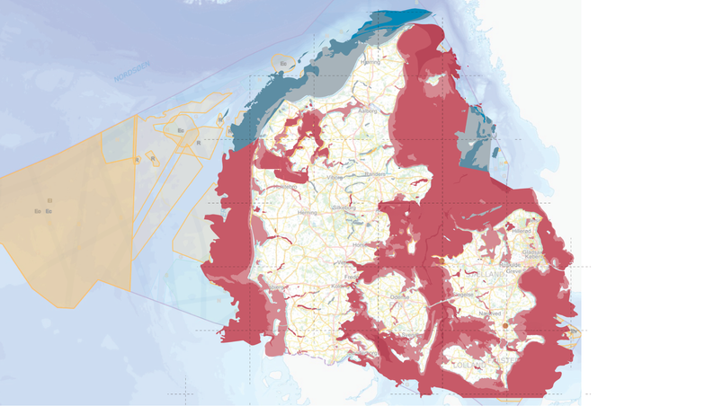 Areas with High level of N