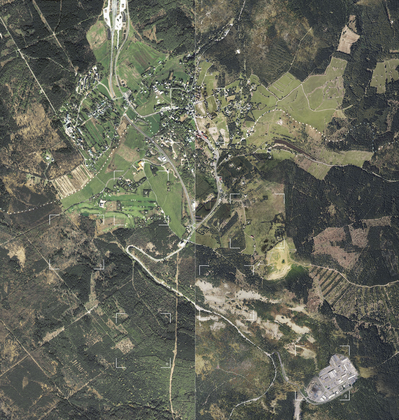 Aerial View - Present and Forecast