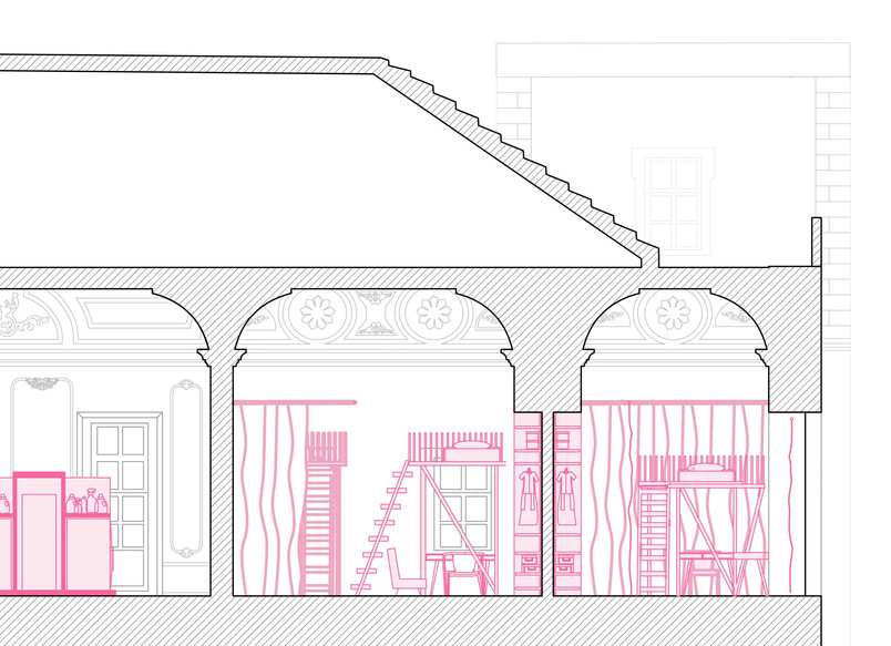Dorm Room Section