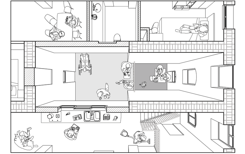 Spatial Character Perspective | wings A & D