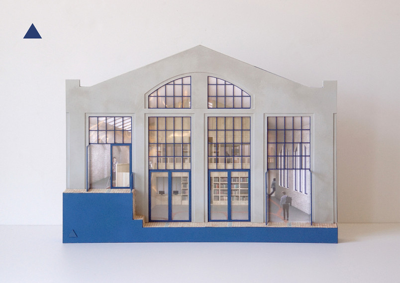 Model of the facade of Remisen