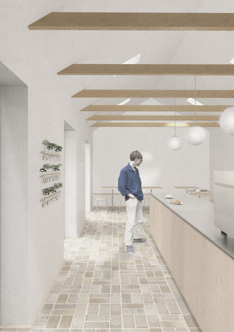 Visualisering af caféen
