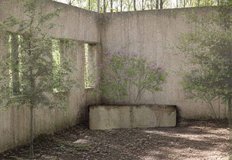 concrete element in structure
