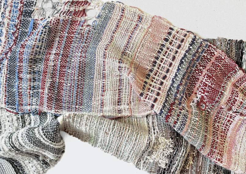 two of the final three textile pieces