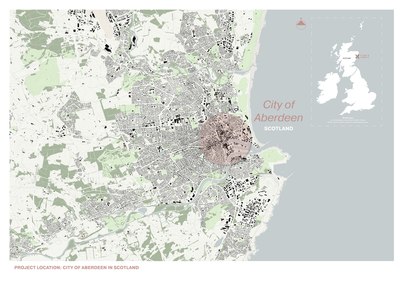 Map of Aberdeen