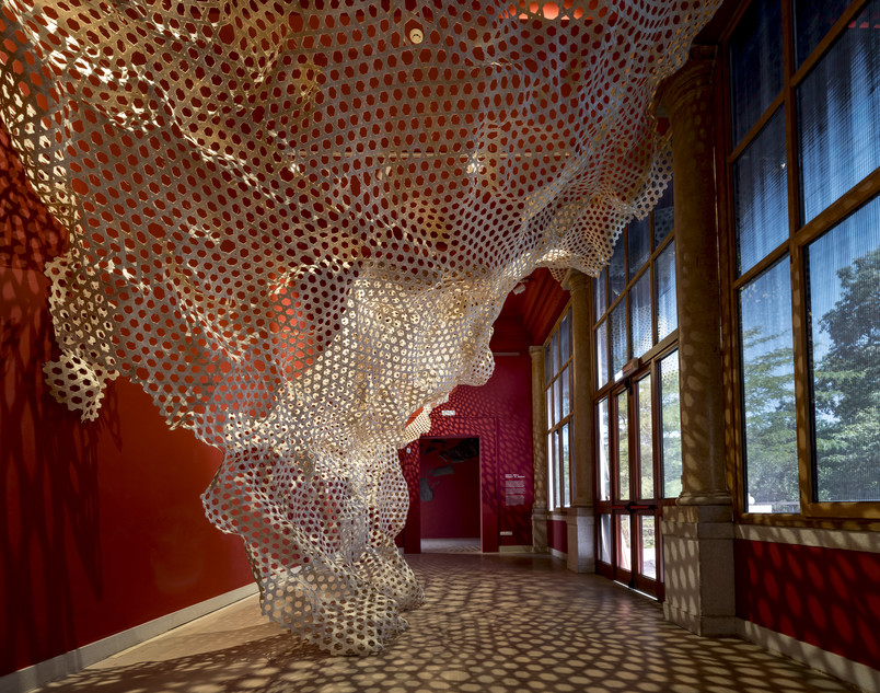 Image of woven sculpture 