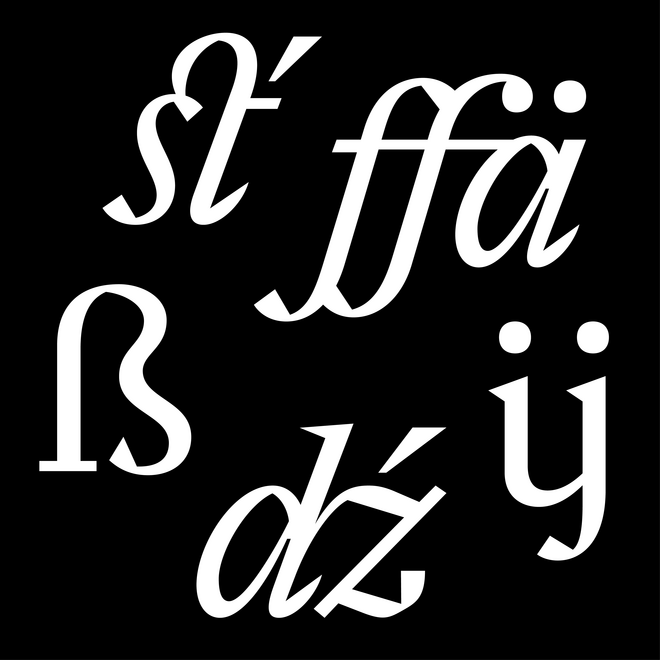Selected ligatures