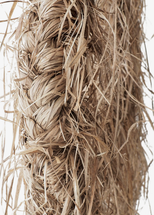 Braided side seam.