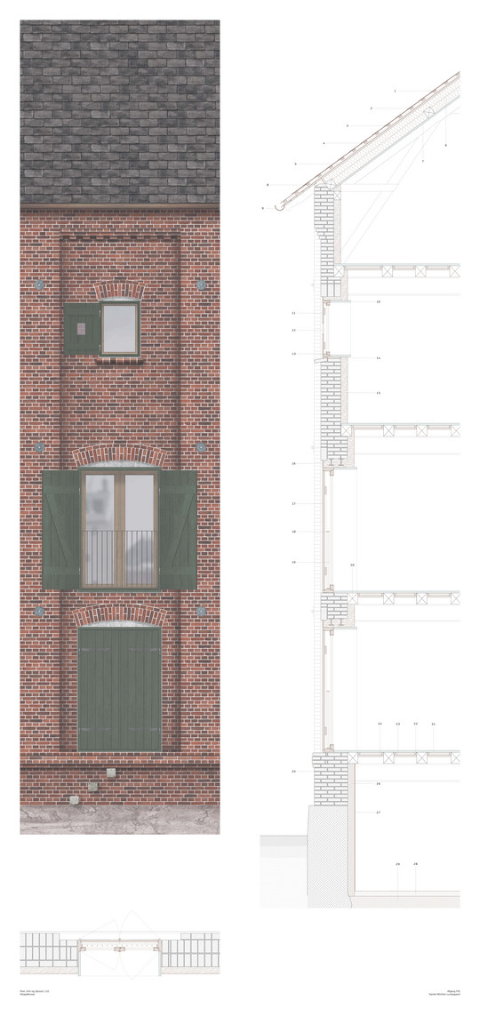 silopakhuset - Detalje 1:10