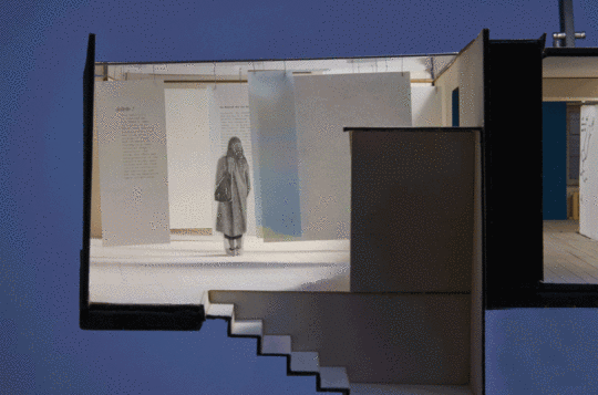 Animation of interior view of 1.20 model with light effects