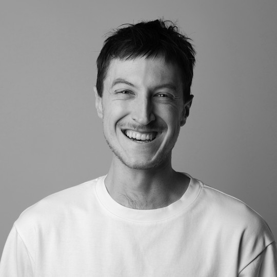 Portrait of a young man smiling