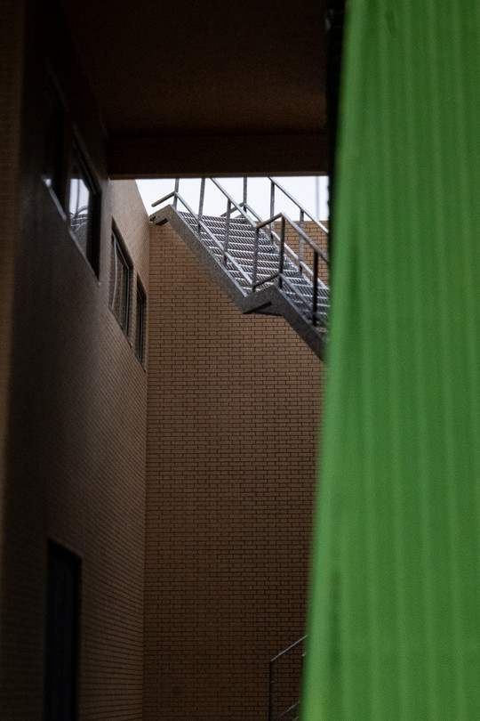 View of the entrance passage