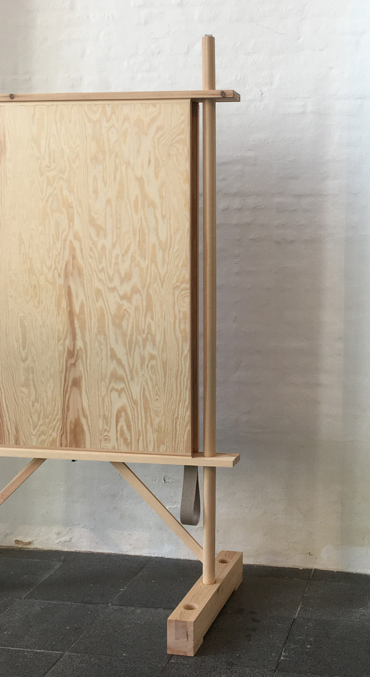 Folded Easel 