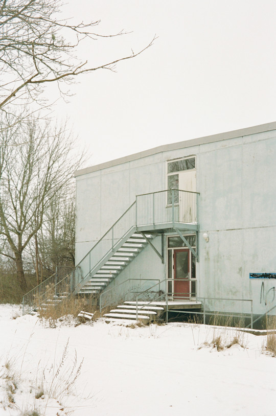 Gavl på barak nr. 14, 2026.