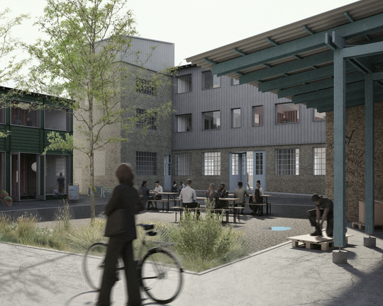Visualisering i Smediegården