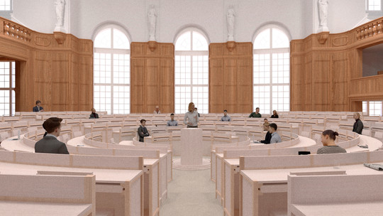 Inhabited visualisation