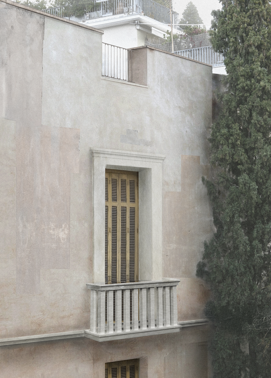 Restoration of existing facade, Visualization