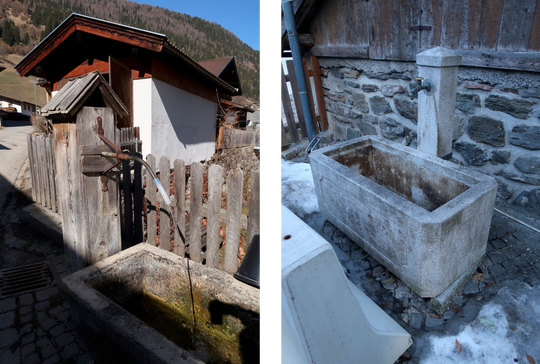 existing troughs