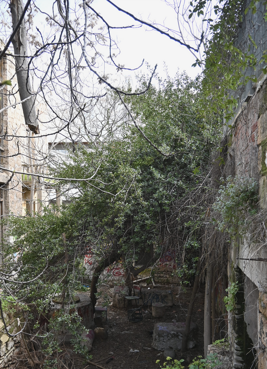 Existing inner courtyard, Photograph