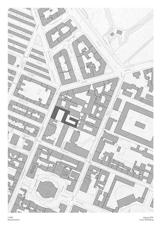 Ejendommens placering på Frederiksstaden