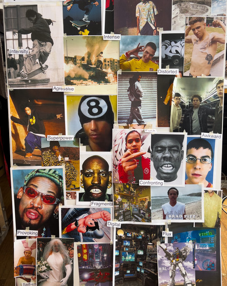 My Becoming. This is a collage of all my underground influences.