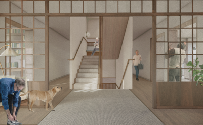 Stair - Horizontal & Vertical Connections