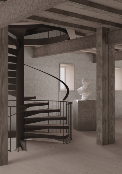 Rendering - pakhus