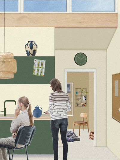 Visualisering Studiebolig