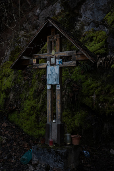 Cross Marking of Water Spring