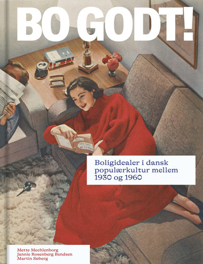 Book cover showing a woman in a living room with the title BO GODT!.