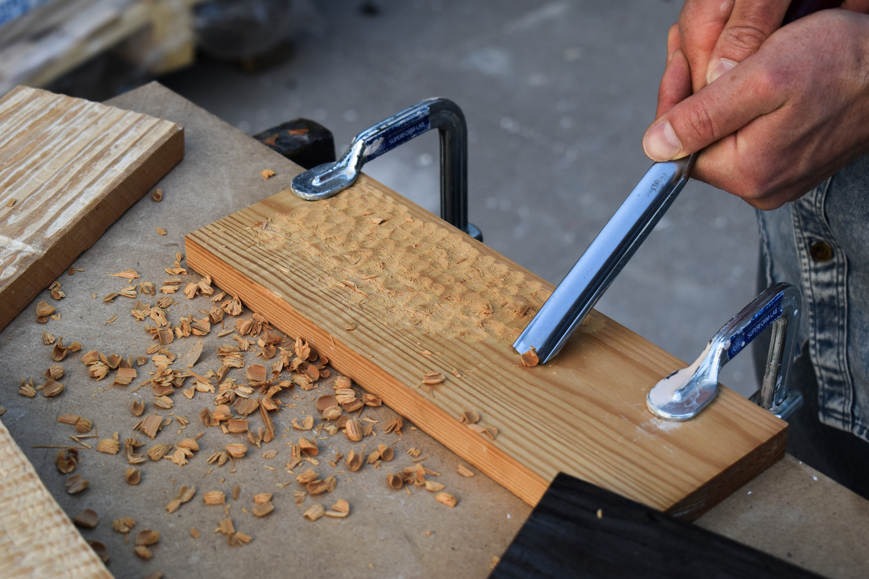 Cabinetmaker chisel.