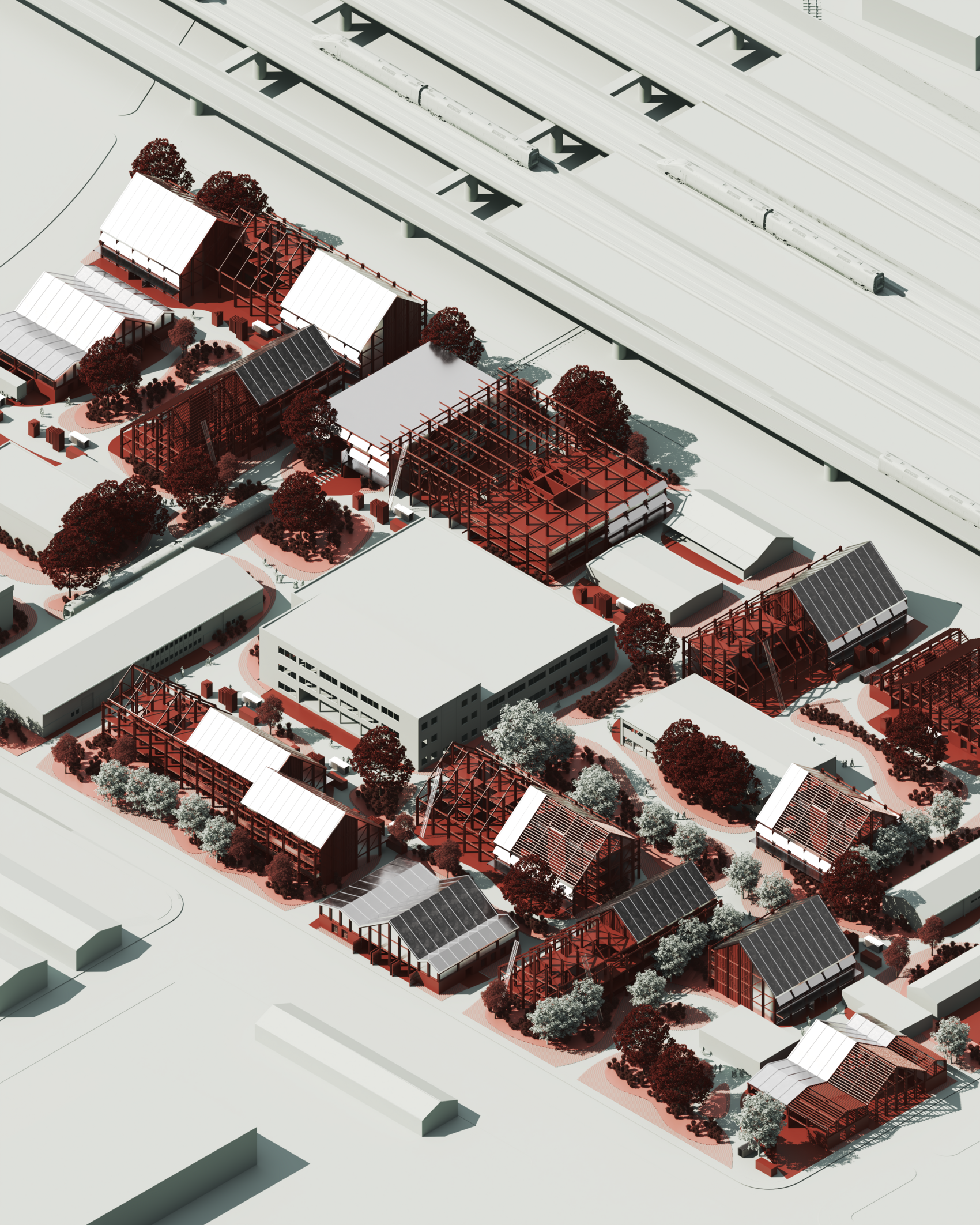 Site Axonometric