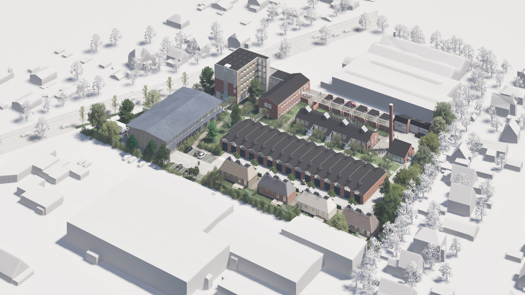 Samlet visualisering af projektet